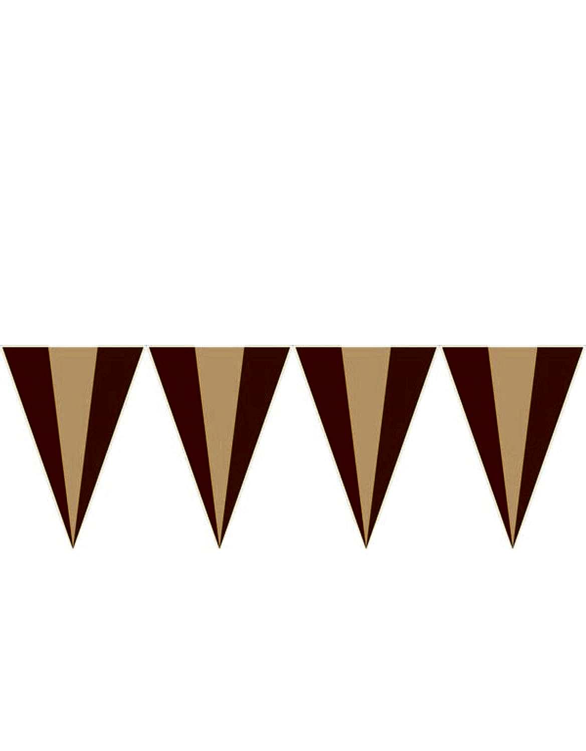 Happyland Retro Flama ( Kahve ) Retro Konsept Doğum Günü Flaması Doğum Günü Süsleri