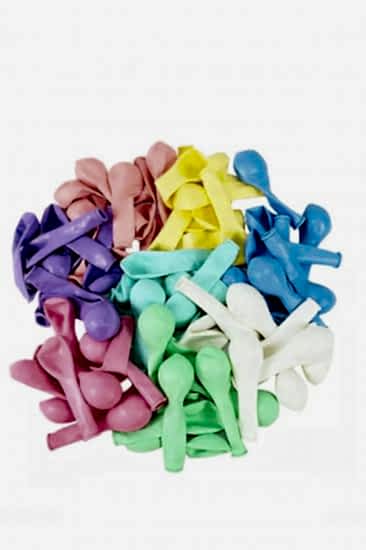 Happyland Mini Makaron Karışık Balon 6 Inç 50 Adet