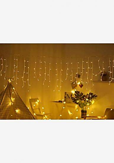 Happyland Yılbaşı 3 Metre Saçaklı LED