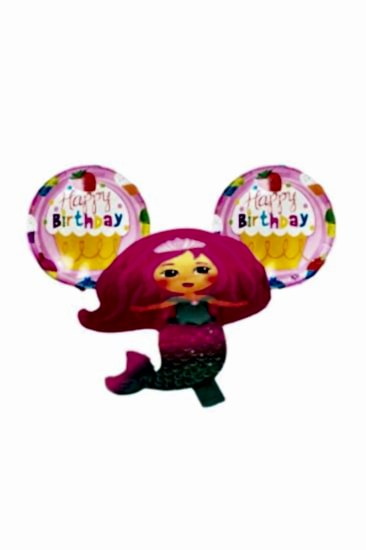 Happyland 5’li Şişme Folyo Balon Setleri Deniz Kızı Denizkızı Balon Seti 3 Parça