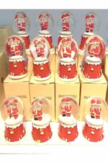 Yılbaşı Küçük Kar Küresi 7 CM Sağlam