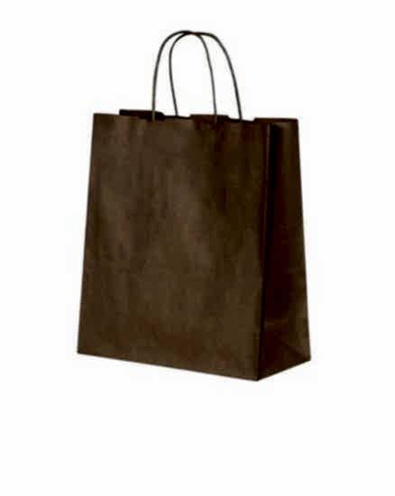 Happyland Kraft Karton Çanta Büyük Boy Büküm Saplı 25 Adet 31*12*41 cm