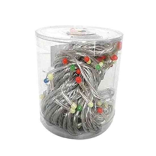 Eklemeli Renkli Şeffaf Kablolu 10 Metre RGB Led Animasyonlu