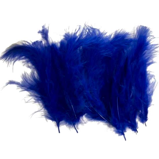 Lacivert Şeffaf Balon Tüyü - 100 Adet