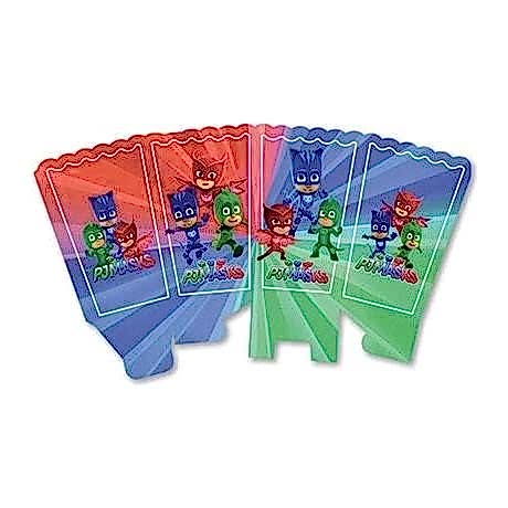 Pj Maskeliler Karton Mısır Ikram Kutusu Pija Masks Konsepti