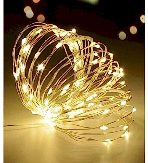 Happyland Yılbaşı 5 Metre Günışığı Peri Led Pilli