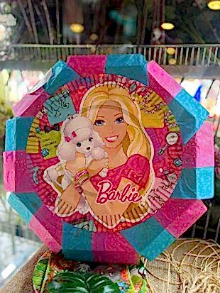 Happyland Barbie Pinyata Barbie Konsept Doğum Günü Pinyata