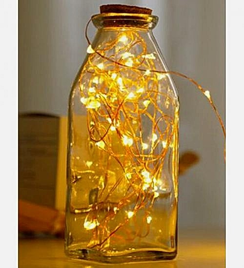 Happyland Yılbaşı 5 Metre Günışığı Peri Led Pilli