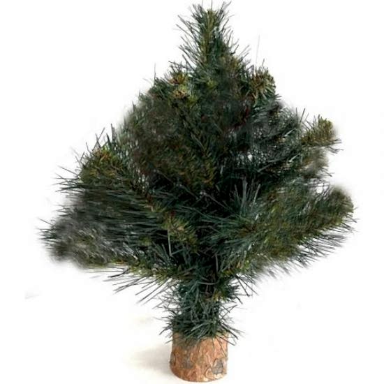 Happyland Yılbaşı Masa Üzeri Çam Ağacı Kütüklü 30 cm