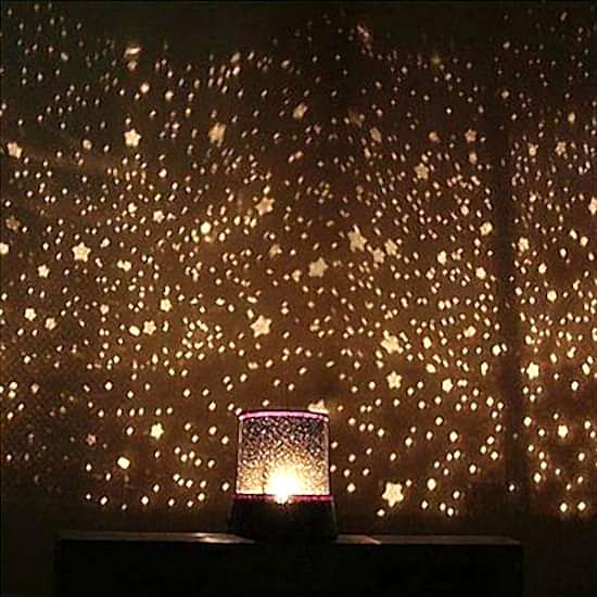 Happyland Star Master Yıldızlı Işıklı Lamba Renkli ve Sarı 2 Fonksiyonlu Yıldız Lamba Gece Lambası Usb Girişli Ve Pilli Işık