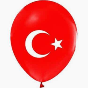 Ay Yıldız Latex Balon 30 Adet