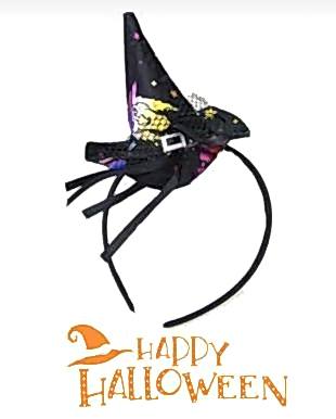 Happyland Halloween  Cadı Şapkası Şeklinde  Halloween Parti Tacı Cadılar Bayramı Tacı