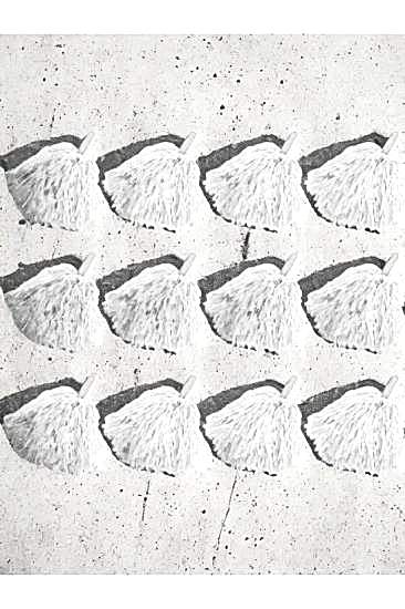 Happyland 10 Çift( 20 Adet )Ponpon 10 Çocuk İçin Mat Beyaz Renk 23 Nisan Gösteri Ponponu