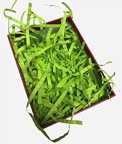 Happyland 100 Gram Yeşil Renk Hediye Kutusu İçi Süsleme Ürünü Kırpık Kağıt Zikzak Renkli Süs Kağıdı