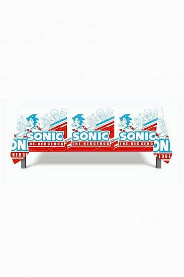 Happyland Sonic Boom Kirpi Sonic Masa Örtüsü Sonic Doğum Günü Süsleri
