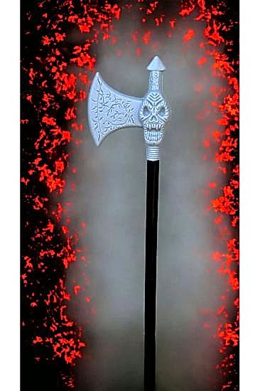 Happyland Halloween Mini Boy Çocuk Plastik Balta 45 cm Cadılar Bayramı Mini Balta Aksesuar Kostüm