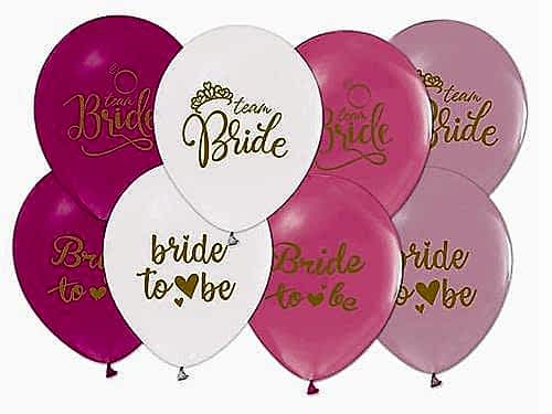 Happyland BALON BRIDE TO BE 12’’ PASTEL PK:100