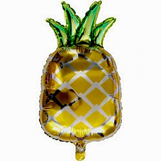 Happyland Ananas Folyo Balon Gold