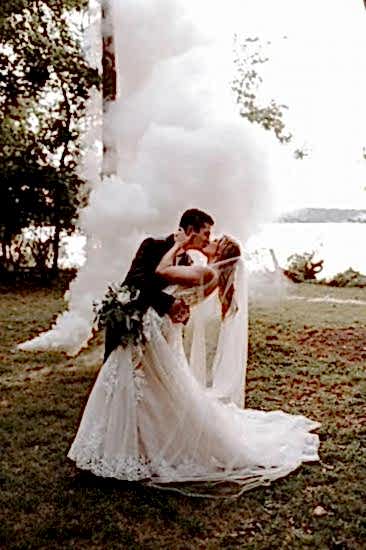 Happyland Bride To Be Temalı Beyaz Dış Mekan Efekti Beyaz Sis Bekarlığa Veda Düğün Kına Nikah 2 Adet