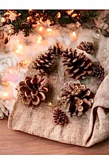 Happyland Yılbaşı Çam Ağacı Süsü 6’lı Doğal Kozalak Asma Süs Yılbaşı Kozalak Asma Süs