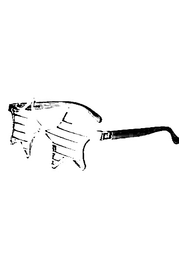 Happyland Parti Gözlüğü Panjurlu Renkli Party Gözlükleri Pencereli Yıldız Şeklinde Gözlük Gümüş