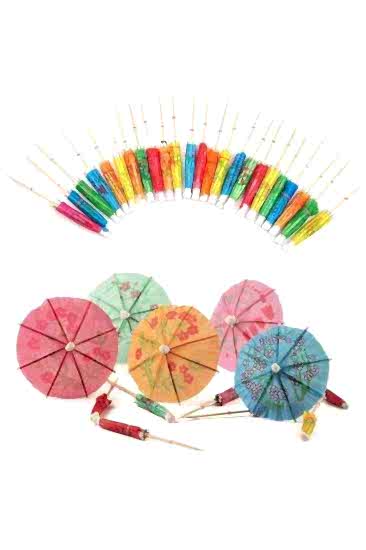 Happyland 100 Adet Kokteyl Şemsiye Kürdan 100 lü Paket