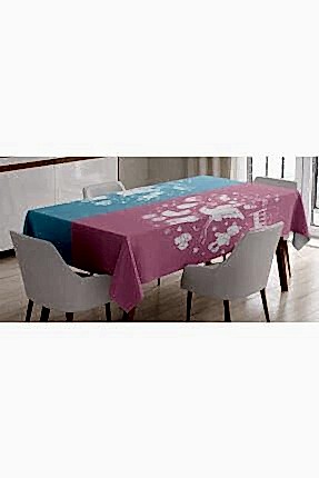 Cinsiyet Belirleme Partisi Masa Örtüsü 120*180 cm