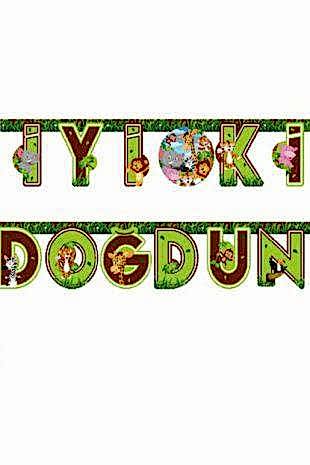 Happyland Safari İyiki Doğdun Açılır Yazı