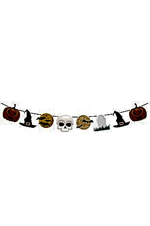 1 Adet Cadılar Bayramı Happy Halloween Kırlangıç Oynar Yazı