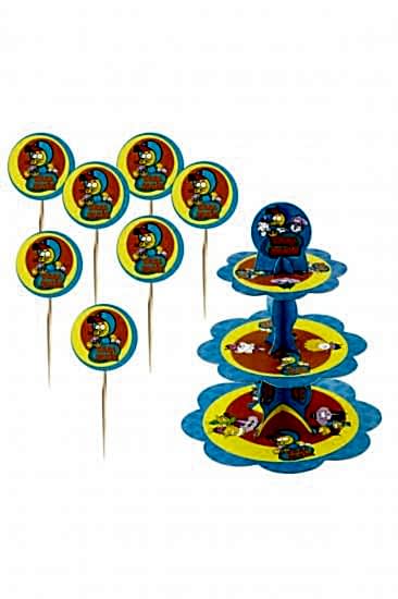 Kral şakir action lisanslı cupcake seti