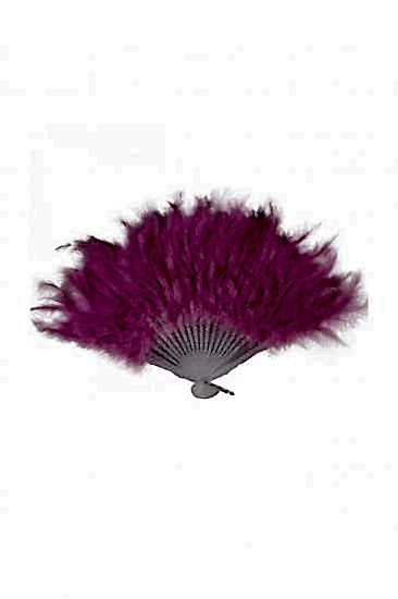 Happyland yelpaze Tüylü Kına Yelpazesi 25 Cm Boyunda Parti Aksesuarı Pembe