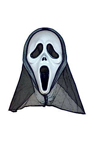 Happyland Cadılar Bayramı Halloween Beyaz Ekonomik Çığlık Maske