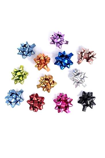 Happyland Renkli Fiyonk Süs Hediye Paketi Süsü - 100 Lü