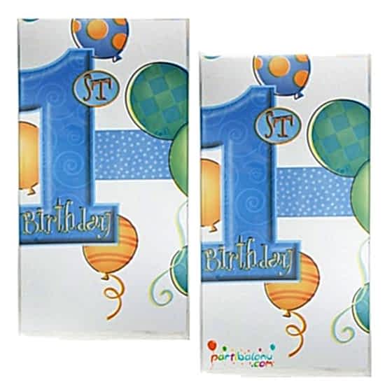 1 Yaş Mavi Masa Örtüsü 120*180 cm