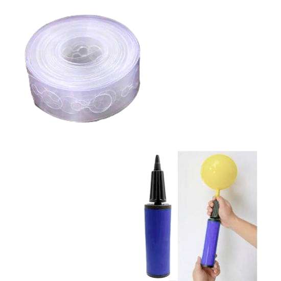 Happyland Denizkızı Konsepti Balon Zincir Seti Deniz Kızı Temalı Balon Zinciri Arka Fonlu Set