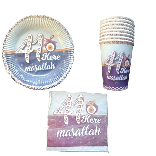 Happyland Sünnet Konsepti Tabak Bardak Ve Peçete