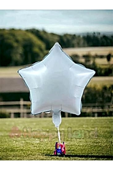 Happyland Retro Mavi Yıldız Folyo Balon 18inç 45cm Retro Renk Yıldız  Balon