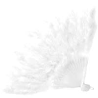 Happyland Bride To Be Tüylü Yelpaze Beyaz 27 cm * 37 cm﻿