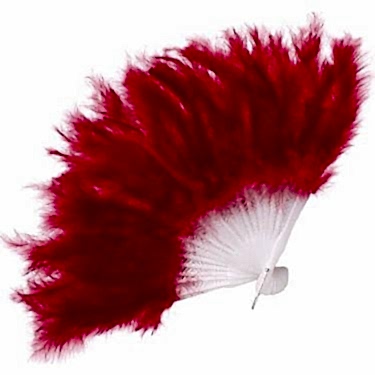 Happyland Bride To Be Tüylü Yelpaze Kırmızı 27 cm * 37 cm﻿