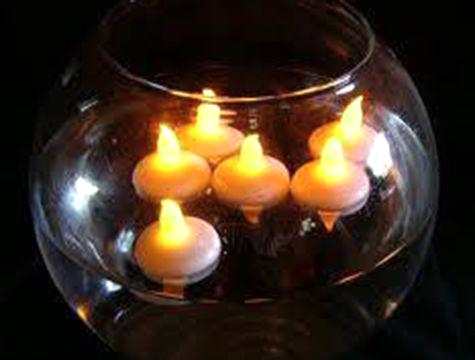 Happyland 2 Adet Yüzen Pille Led Mum