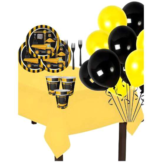 Happyland Inşaat Temalı Parti Seti 8 Kişilik