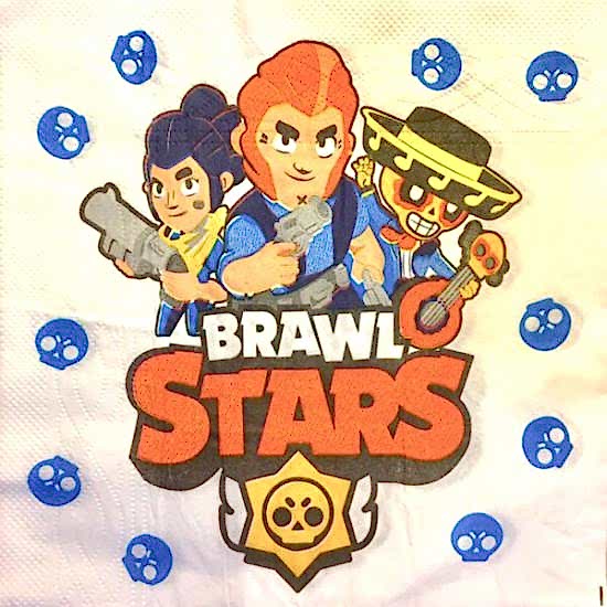 Happyland Brawl Stars Peçete 20 Adet