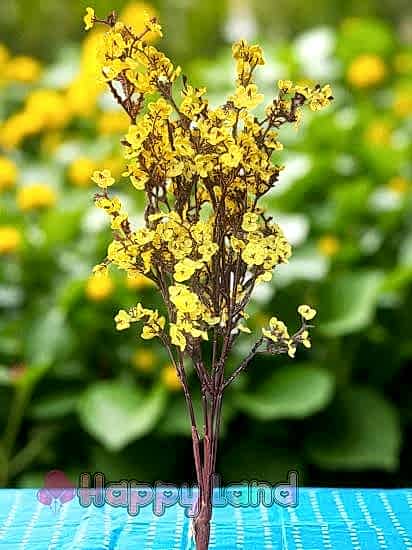 Happyland Yapay Sarı Bahar Dalı 55 Cm Renk Japon Kiraz Çiçeği