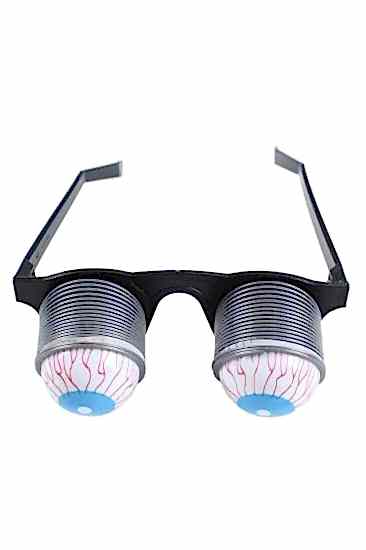 Happyland Halloween Şaka gözlüğü Yaylı Cadılar Bayramı Yaylı Göz Şaka Gözlüğü