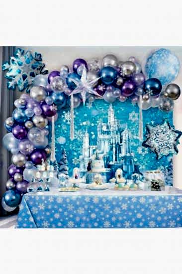 Happyland Frozen Doğum Günü Konseptleri Elsa Konsepti Parti Malzemeleri Lüks Paket