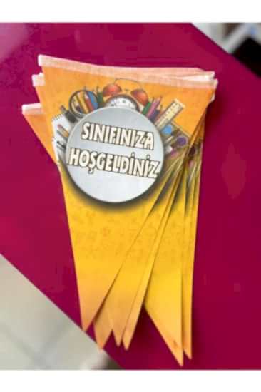 Happyland Sınıfınıza Hoşgeldiniz Yazılı Flama