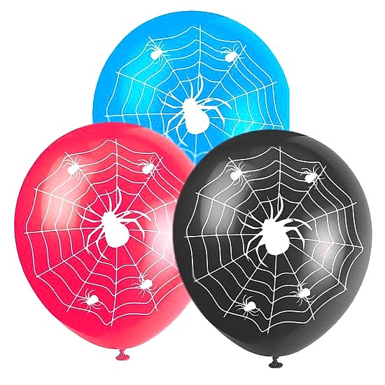 Happyland 10 Adet Spiderman Örümcek Adam Baskıl Latex balon