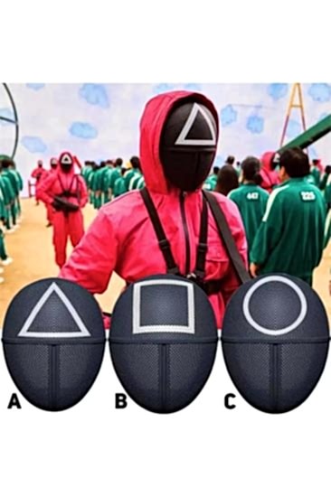 Happyland Squid Game Maske Seti 3’lü Seti