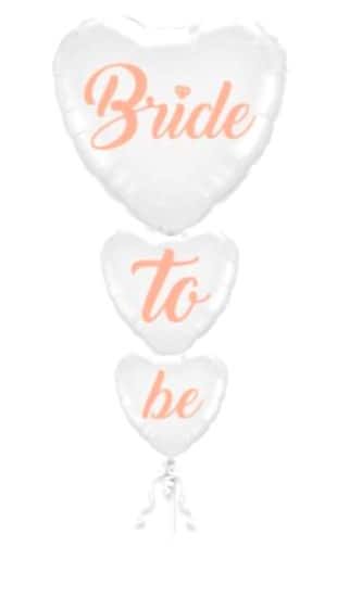 Bride To Be Temalı Beyaz Folyo Balon