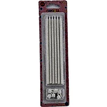 15’CM BEYAZ  SİMLİ MUM